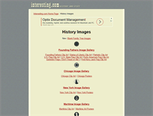 Tablet Screenshot of historyimages.com